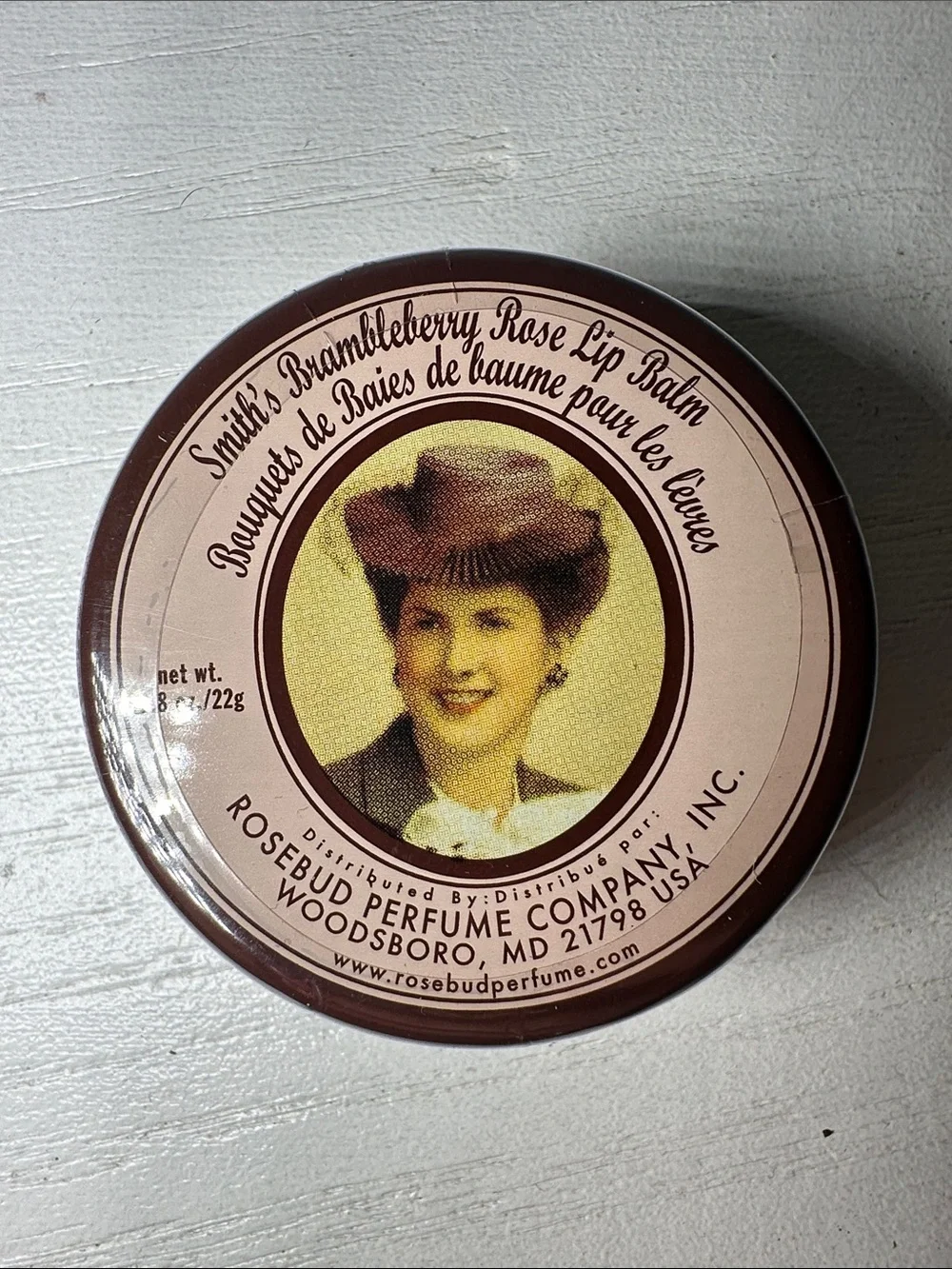 Rosebud Brambleberry Rose Lip Balm -